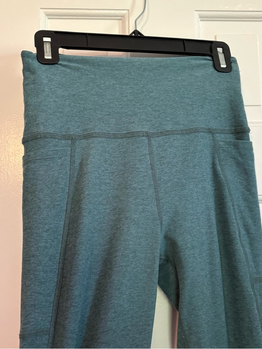 Beyond Yoga Spacedye Out Of Pocket High Waisted Midi Legging Storm Heather- M - Picture 4 of 7
